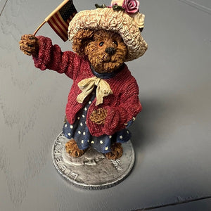 Boyds Bears Bearstone Collection Liberty and Independence Forever Figurine