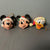 Enesco Disney Mickey Mouse Santa Christmas Ornament Minnie Mouse Donald Duck