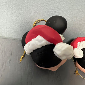 Mickey Mouse Santa Hat ornament 