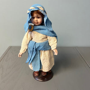 Seymour Mann Shepherd Boy Doll with Stand 11 inch 