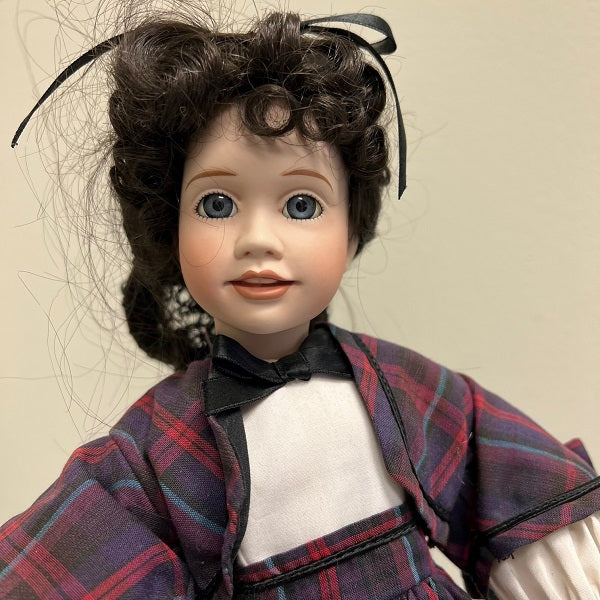 Ashton Drake Jo Porcelain Doll Little Women Series by Artist Wendy Law Chickenmash Farm