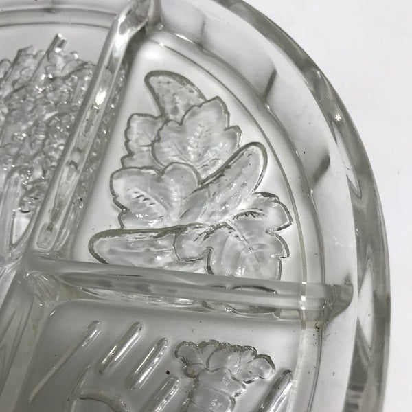 Pink Indiana Glass selling Divided Plates/Relish Dishes