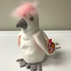 Ty Beanie Baby Original outlet KUKU the Cockatoo Bird 1997 Mint Condition