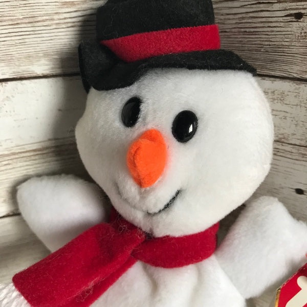 Snowman beanie baby online