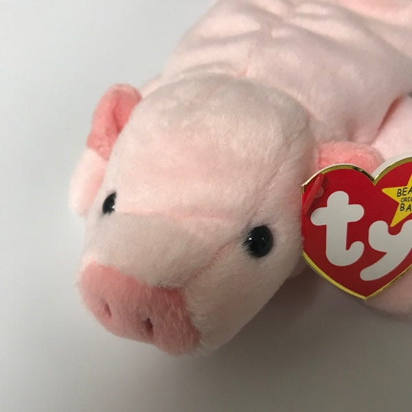 Ty Beanie Baby Squealer the Pig Chickenmash Farm