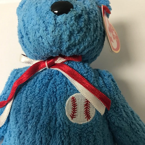 Ty Beanie Baby Addison the Baseball Bear 2001