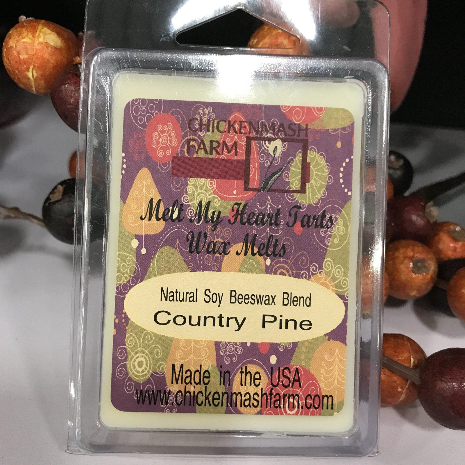 Chai Tea Candle Melts  Melt My Heart Tarts 6-Pack Wax Melts - Chickenmash  Farm