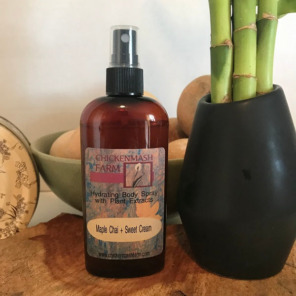 Warm Vanilla Sugar Body Spray from Chickenmash Farm