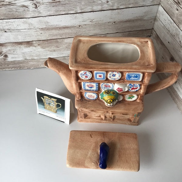 Teapot Welsh Dresser Swineside Pottery Collectible